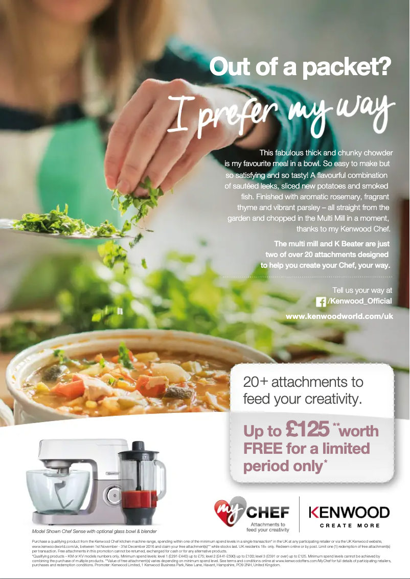 Página 1 del manual Manual de usuario Kenwood Chef Sense KVCT5000B