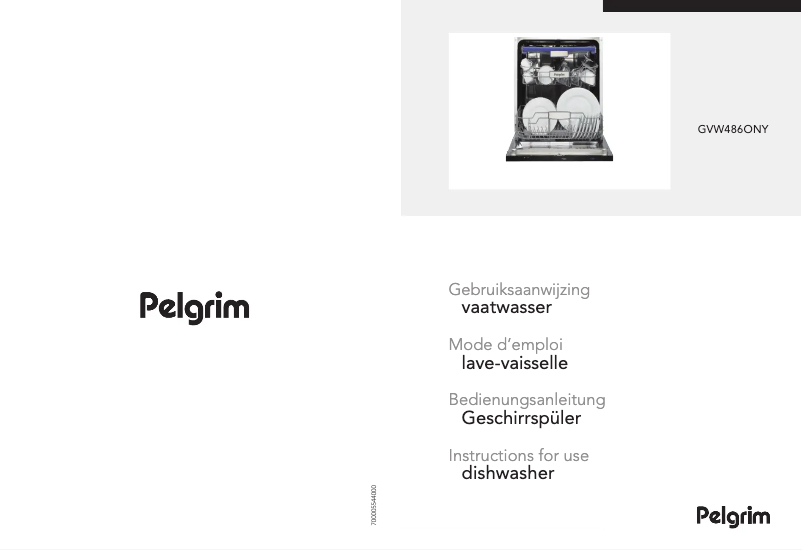 Imagen de la primera página del manual del dispositivo GVW486ONY