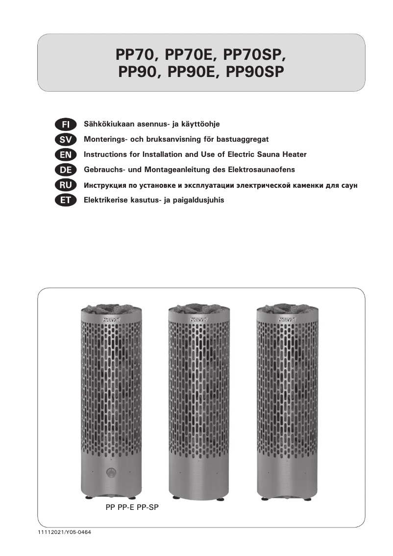 Imagen de la primera página del manual del dispositivo Cilindro Plus PP90SP HPP900400SP