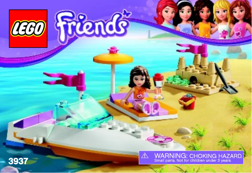 Página 1 del manual Manual de usuario Lego Friends 3937