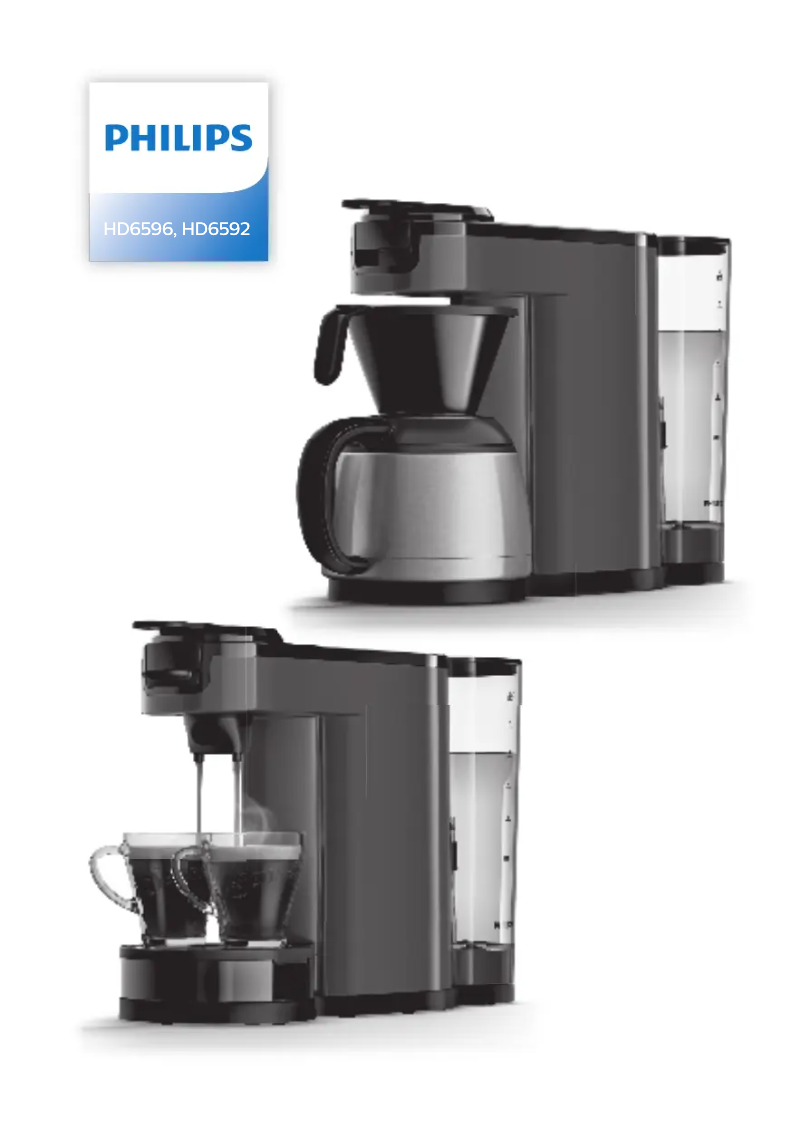 Página 1 del manual Manual de usuario Philips Senseo Switch HD6592