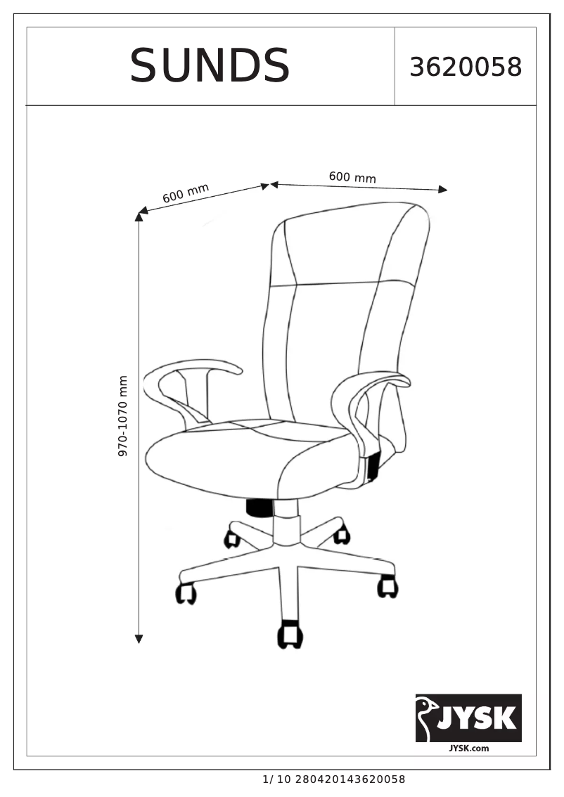 Imagen de la primera página del manual del dispositivo Sunds