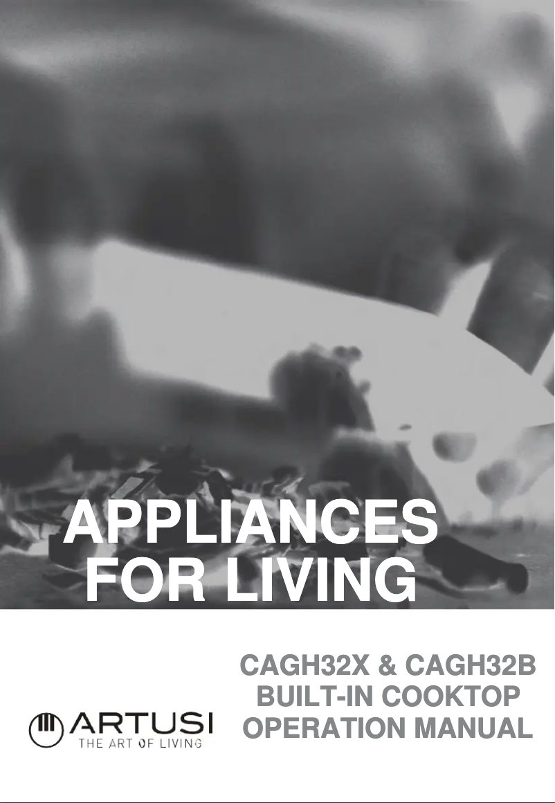 Imagen de la primera página del manual del dispositivo CAGH32