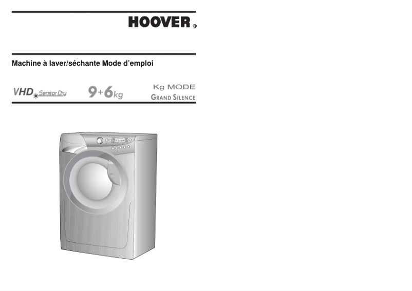 Imagen de la primera página del manual del dispositivo VHW 964 DP