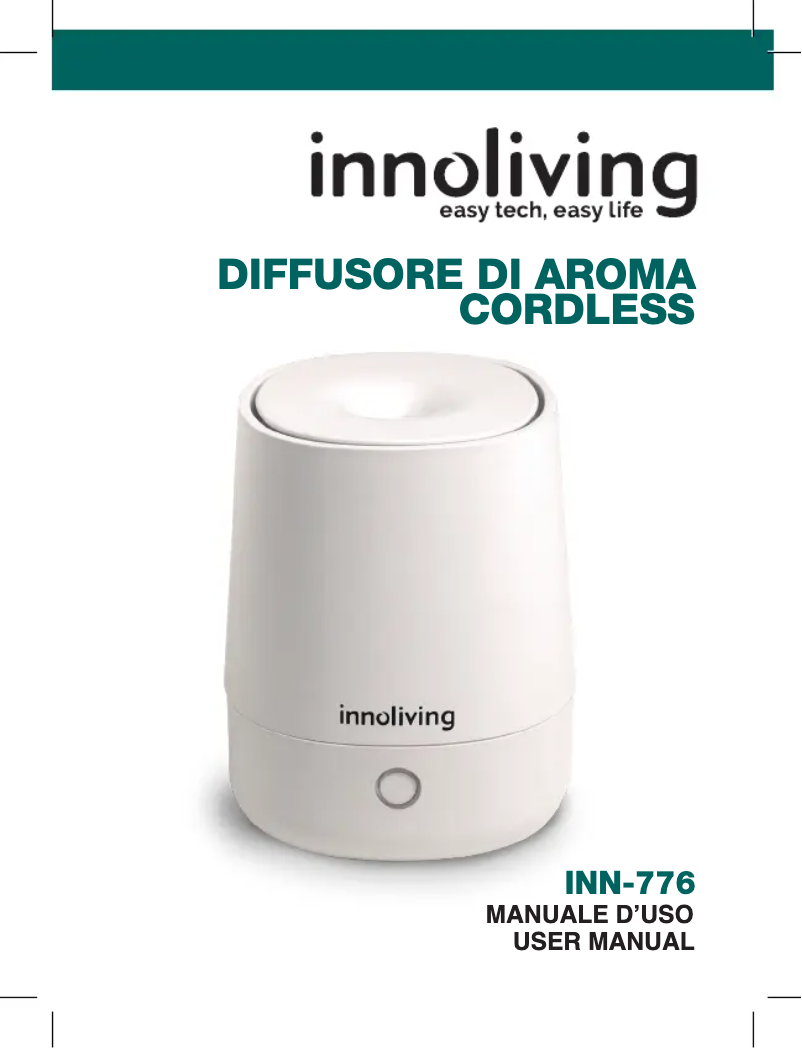 Imagen de la primera página del manual del dispositivo INN-776