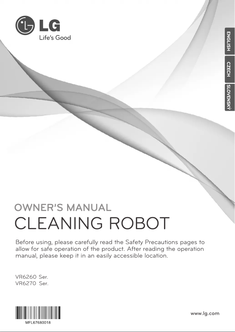 Página 1 del manual Manual de usuario LG VR62601LVM