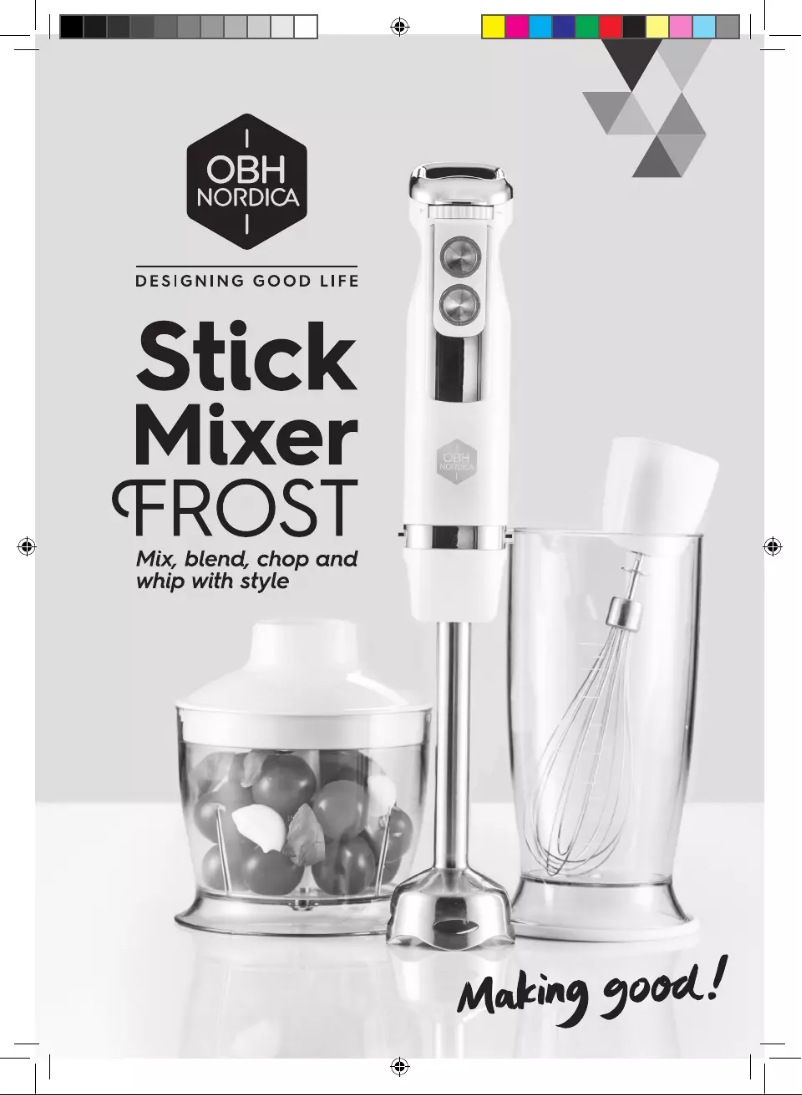 Página nº 1 - Manual de usuario OBH Nordica Frost 7705