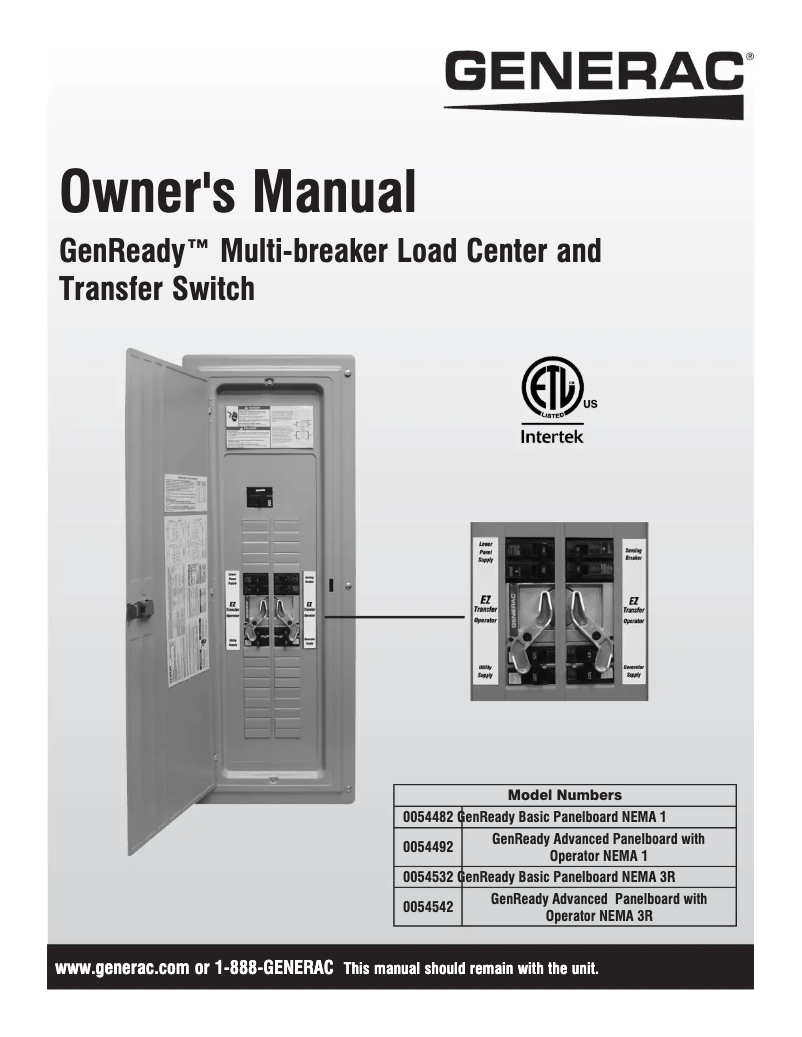 Imagen de la primera página del manual del dispositivo G0054542