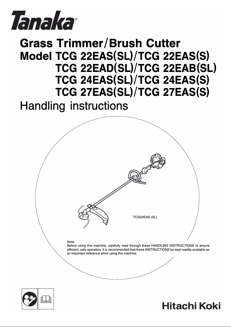 Imagen de la primera página del manual del dispositivo TCG 24EAS(SL)