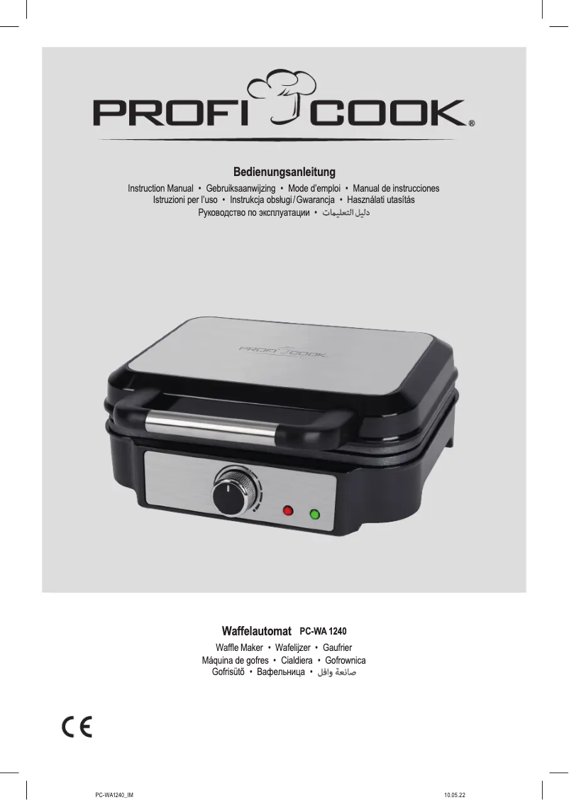 Imagen de la primera página del manual del dispositivo PC-WA 1240