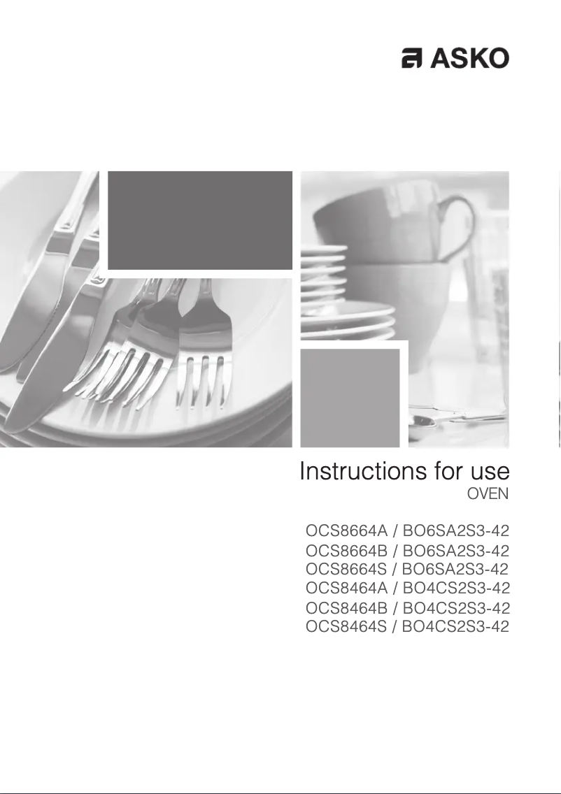 Imagen de la primera página del manual del dispositivo OCS8664B