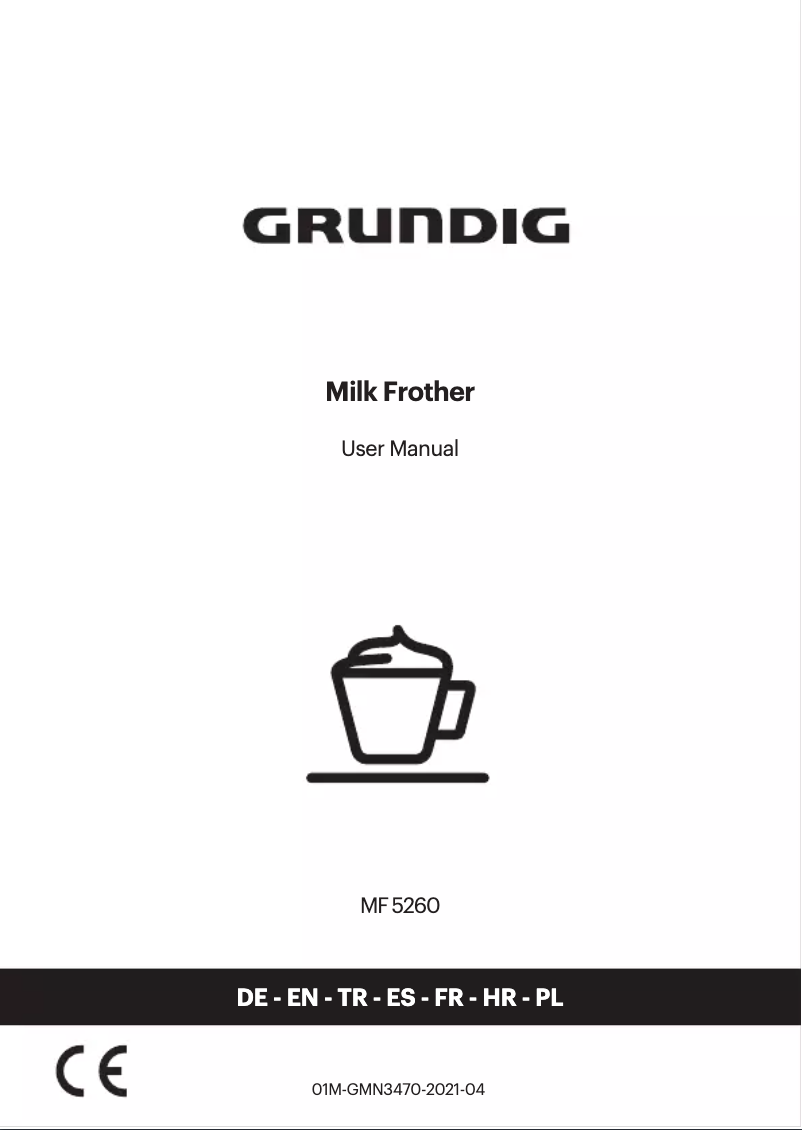 Página 1 del manual Manual de usuario Grundig MF 5260