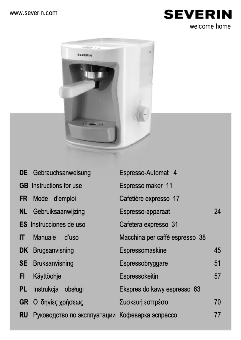 Imagen de la primera página del manual del dispositivo KA 5993