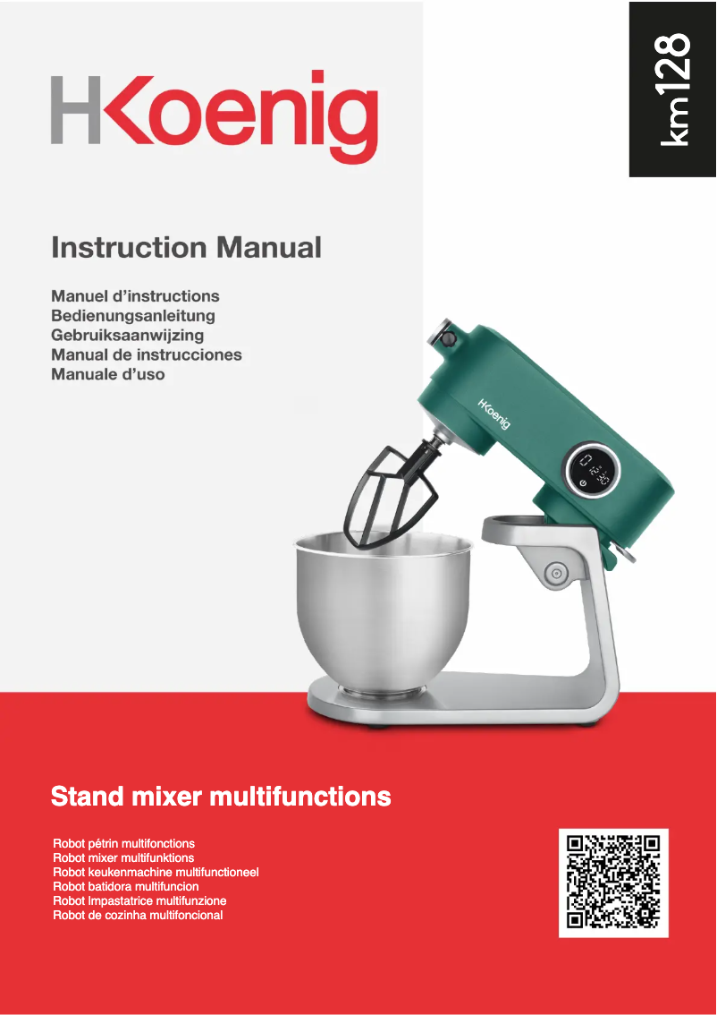 Página 1 del manual Manual de usuario H.Koenig KM128