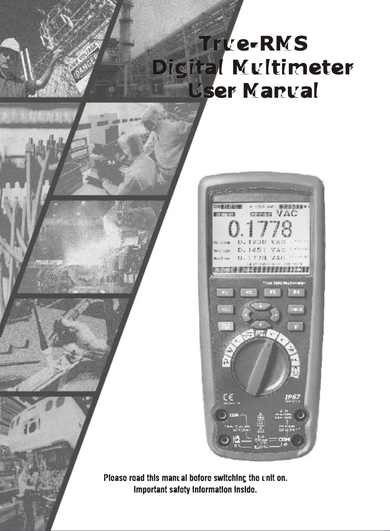 Imagen de la primera página del manual del dispositivo DT-9979