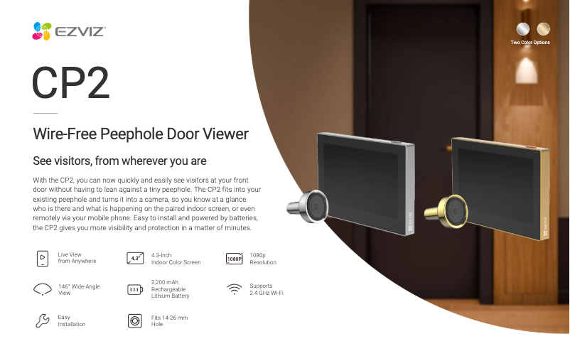 Imagen de la primera página del manual del dispositivo CP2