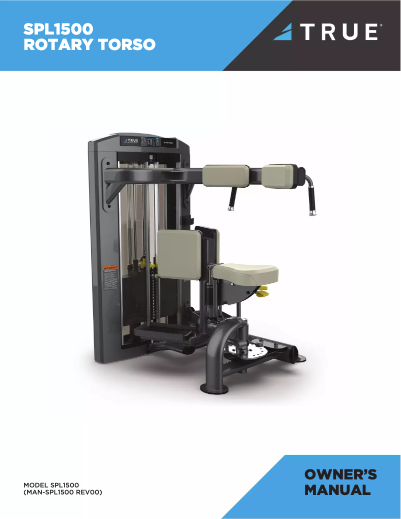 Imagen de la primera página del manual del dispositivo SPL1500