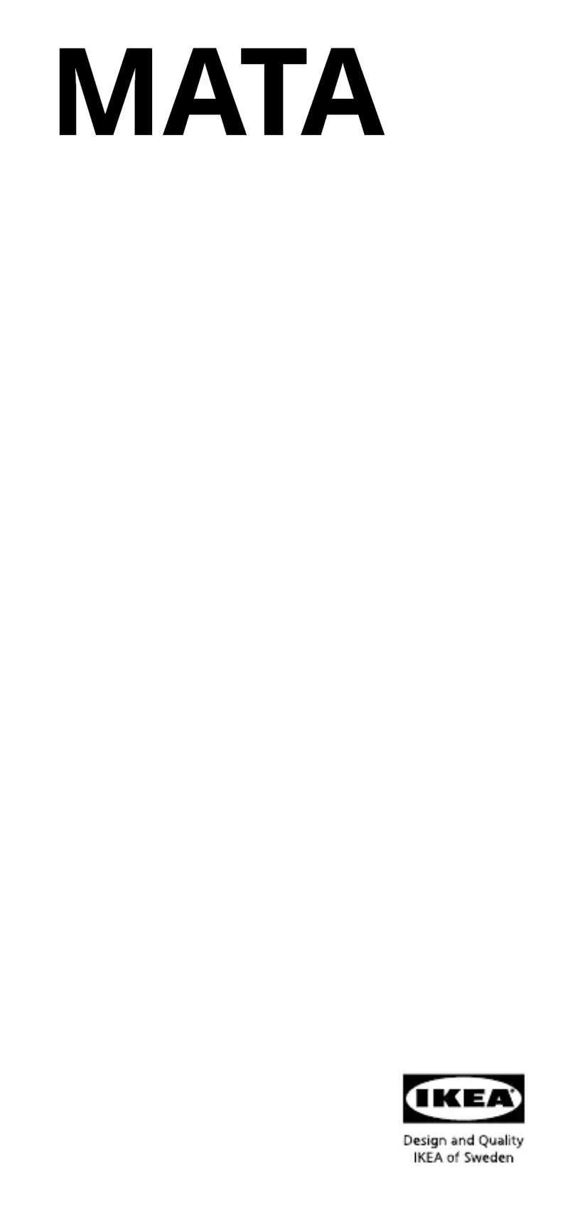 Imagen de la primera página del manual del dispositivo MATA 004.432.53