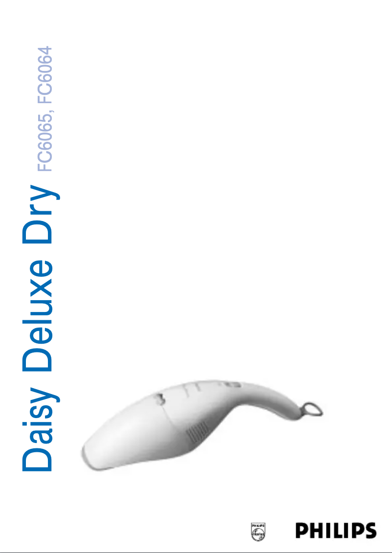 Página 1 del manual Manual de usuario Philips Daisy Deluxe Dry FC6065