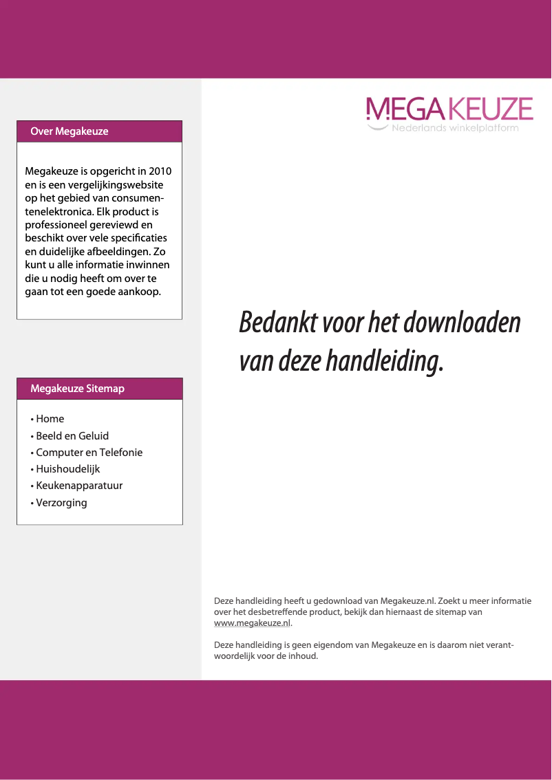 Página 1 del manual Manual de usuario Miele S380