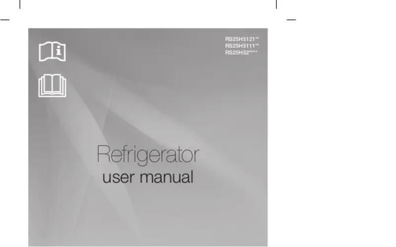 Imagen de la primera página del manual del dispositivo RS25H5223SP