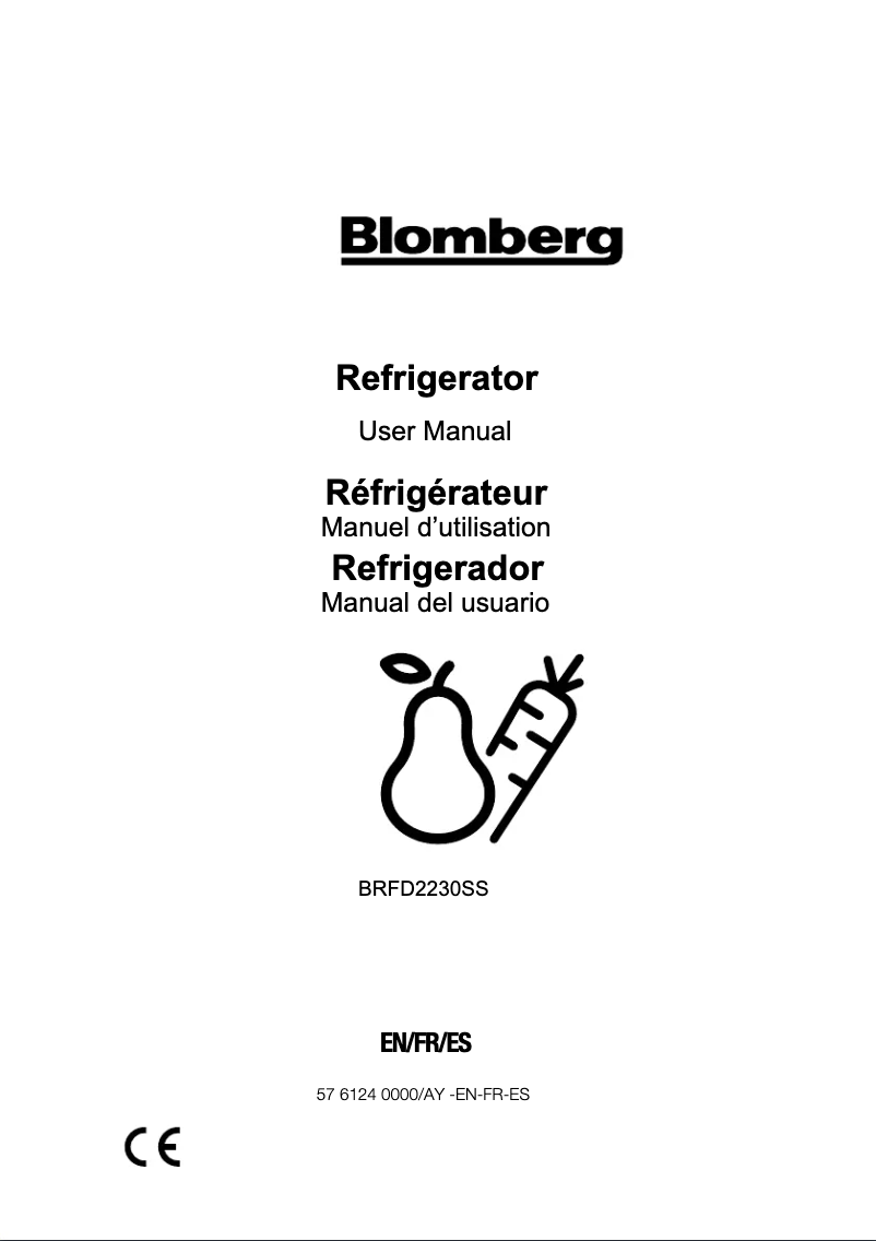 Imagen de la primera página del manual del dispositivo BRFD 2230 SS