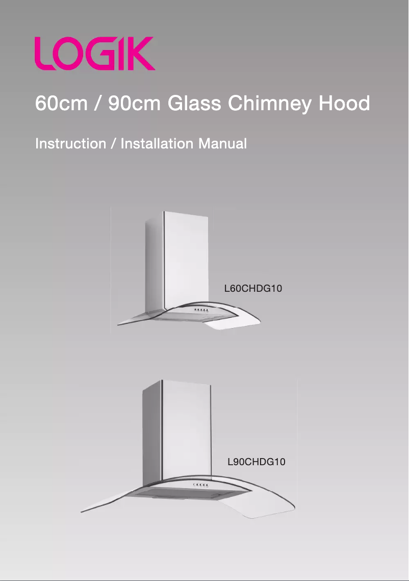 Imagen de la primera página del manual del dispositivo L90CHDG10