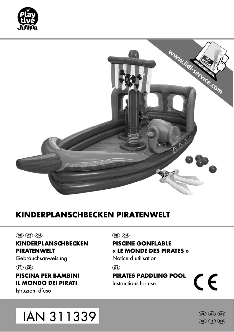 Imagen de la primera página del manual del dispositivo IAN 311339