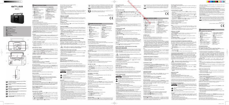 Página 1 del manual Manual de usuario Muse M-091 R