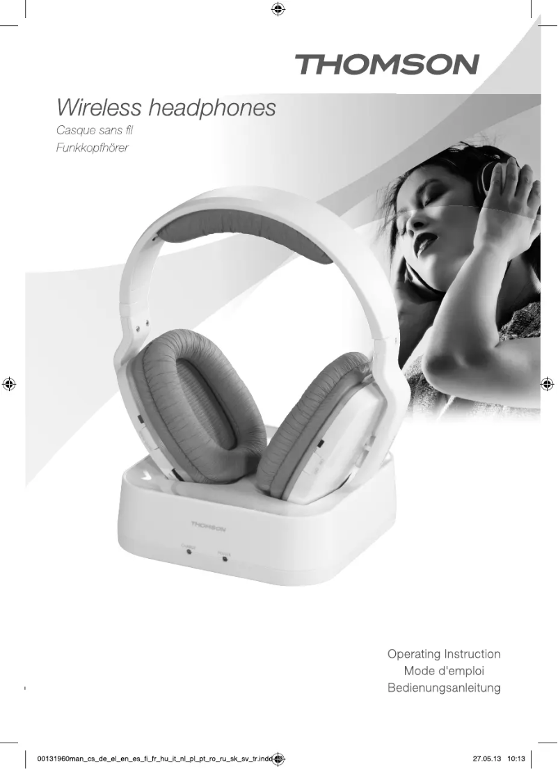 Página 1 del manual Manual de usuario Thomson WHP3311W