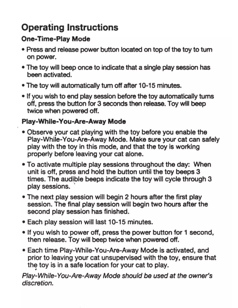 Página 1 del manual Manual de usuario PetSafe Cheese