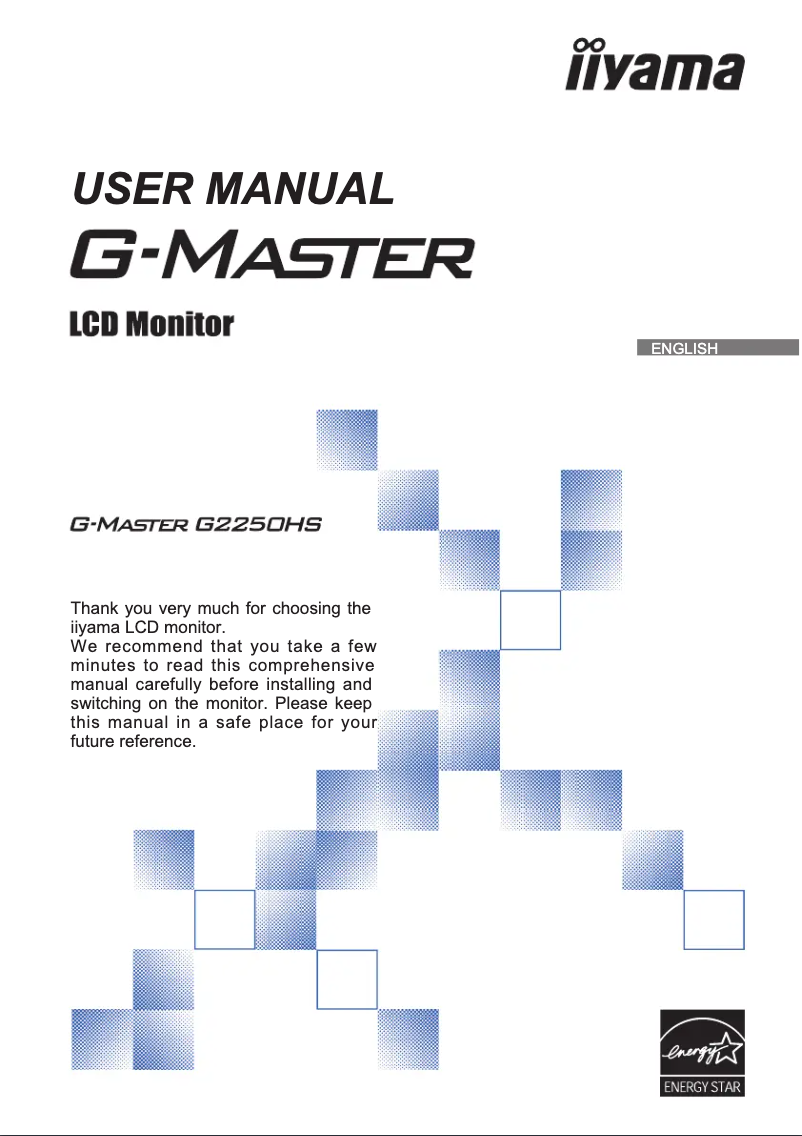 Imagen de la primera página del manual del dispositivo G-Master G2250HS