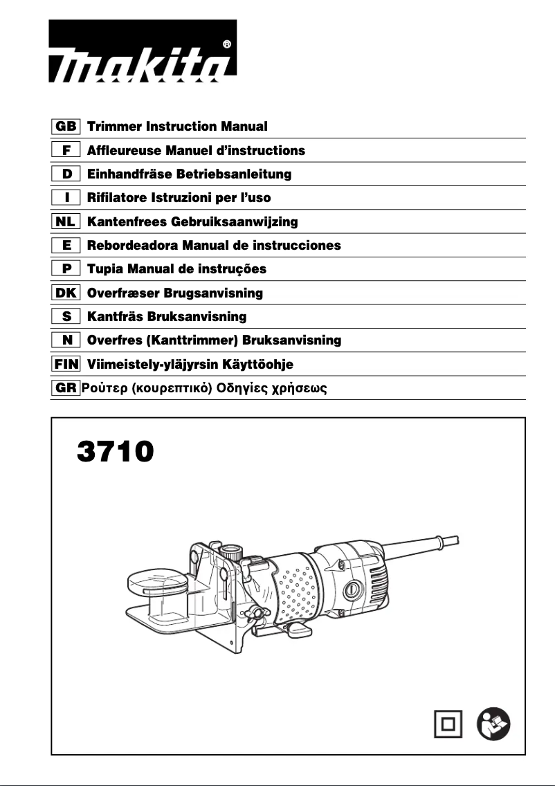 Imagen de la primera página del manual del dispositivo 3710