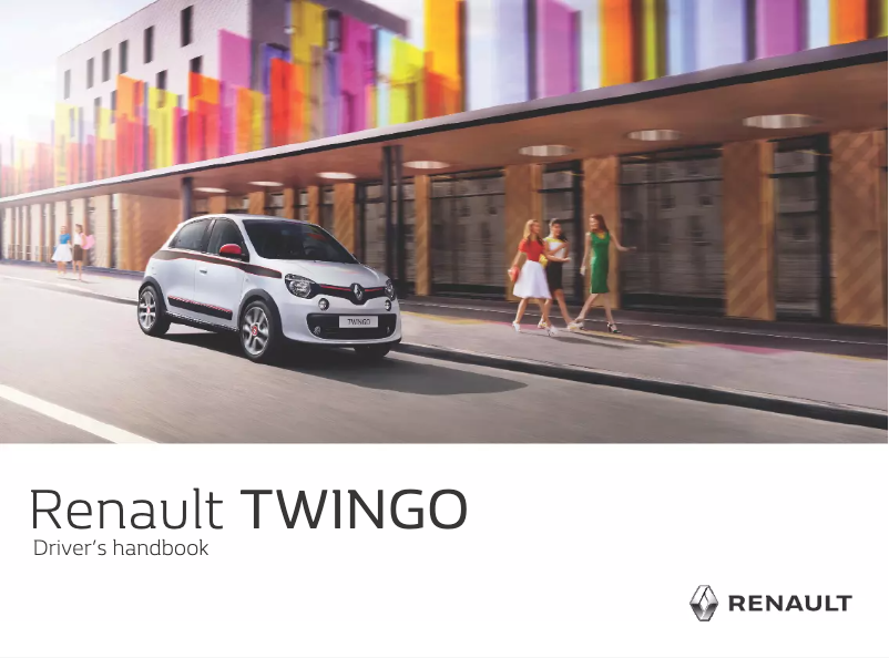 Imagen de la primera página del manual del dispositivo Twingo (2016)