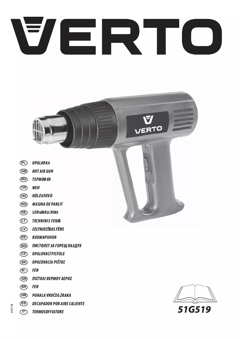 Página 1 del manual Manual de usuario Verto 51G519