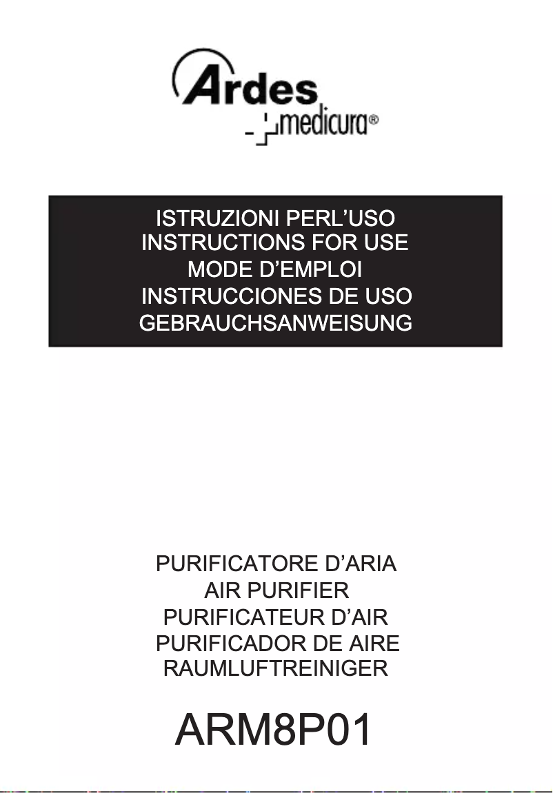 Página nº 1 - Manual de usuario Ardes ARM8P01