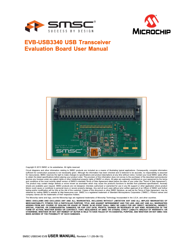 Imagen de la primera página del manual del dispositivo USB3341