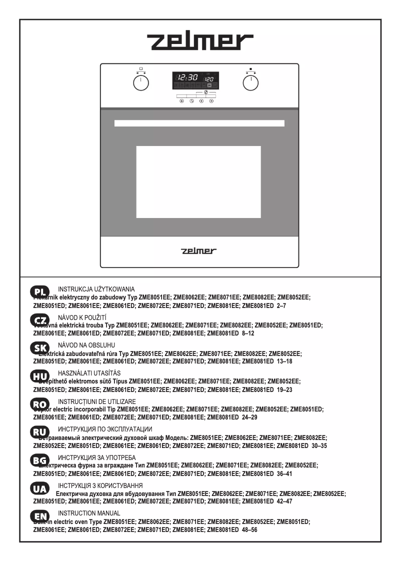 Página 1 del manual Manual de usuario Zelmer Midea