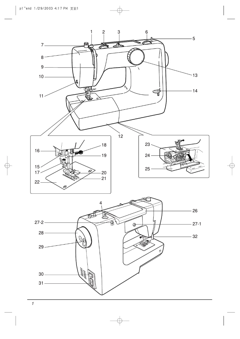 Página 1 del manual Manual de usuario Toyota RS2000 KB15