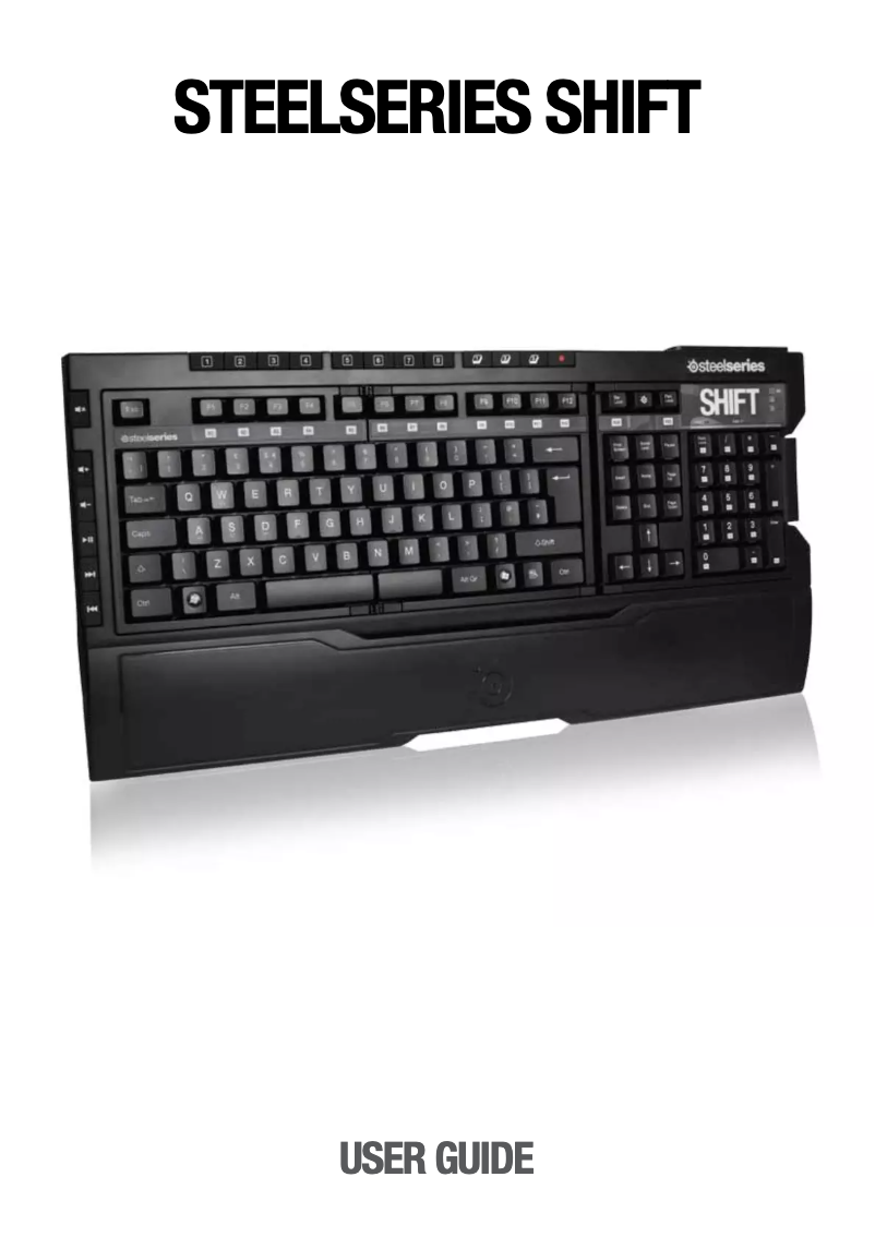 Página nº 1 - Manual de usuario Steelseries Shift Medal of Honor Edition