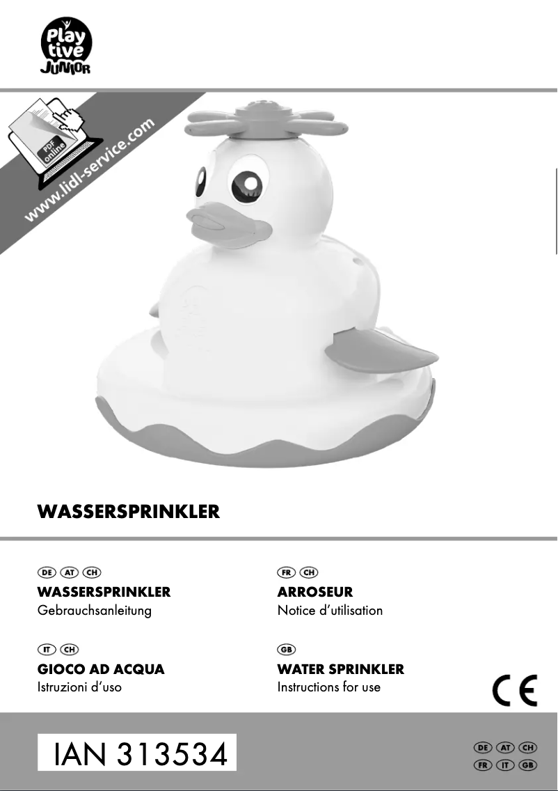 Imagen de la primera página del manual del dispositivo IAN 313534