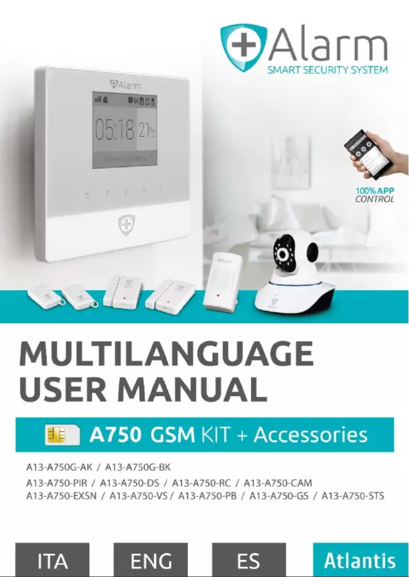 Página nº 1 - Manual de usuario Atlantis Land A750