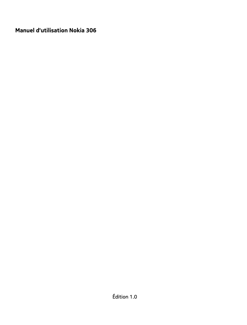 Imagen de la primera página del manual del dispositivo 306