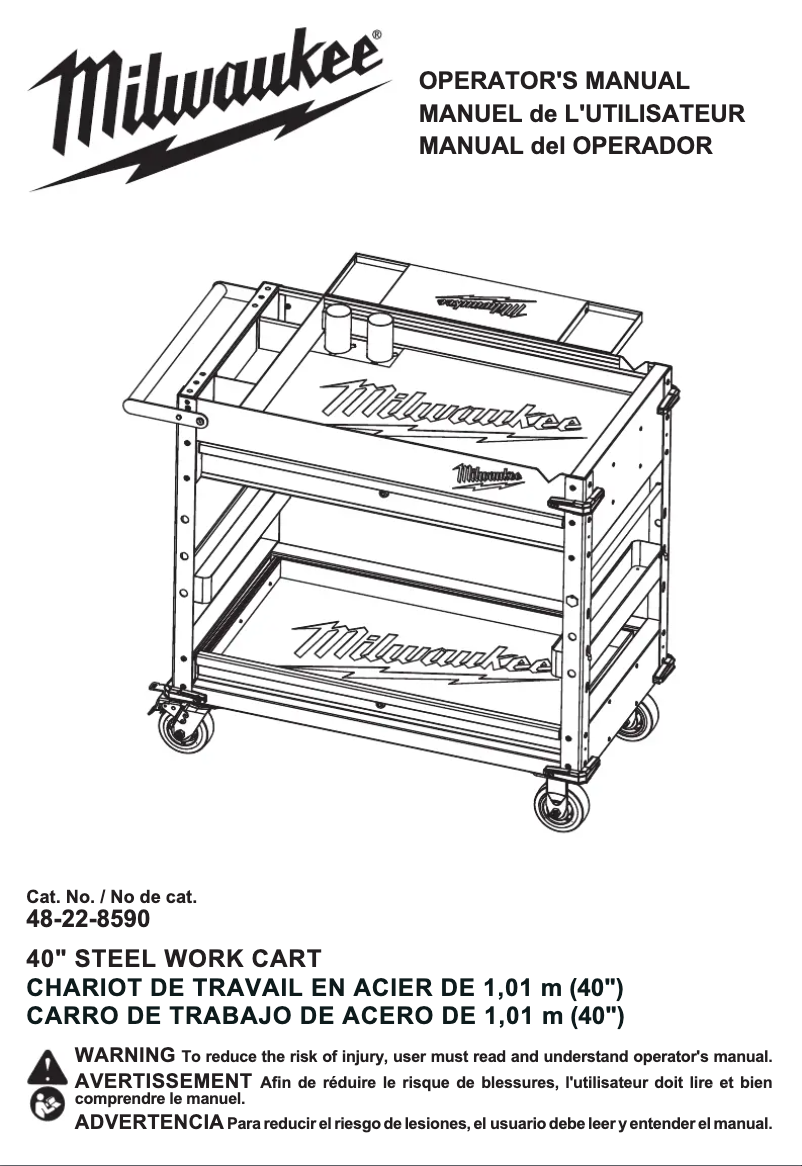 Imagen de la primera página del manual del dispositivo 48-22-8590