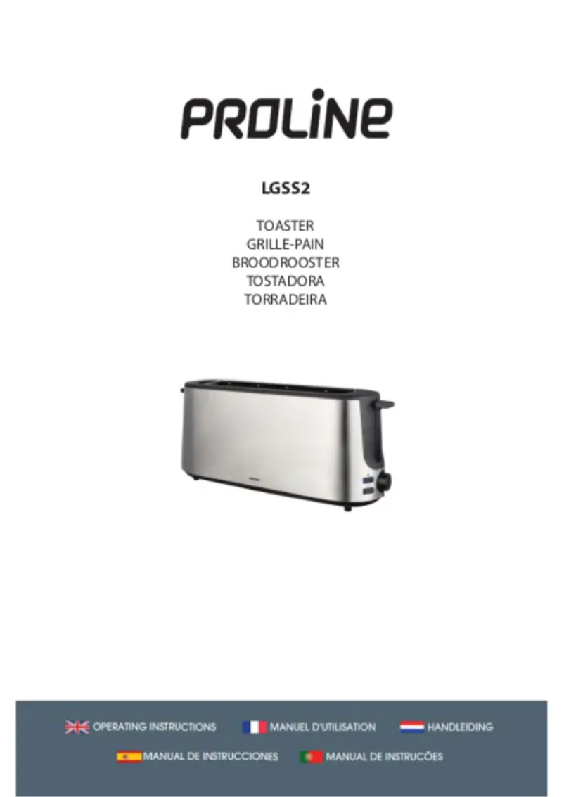 Página 1 del manual Manual de usuario Proline LGSS2