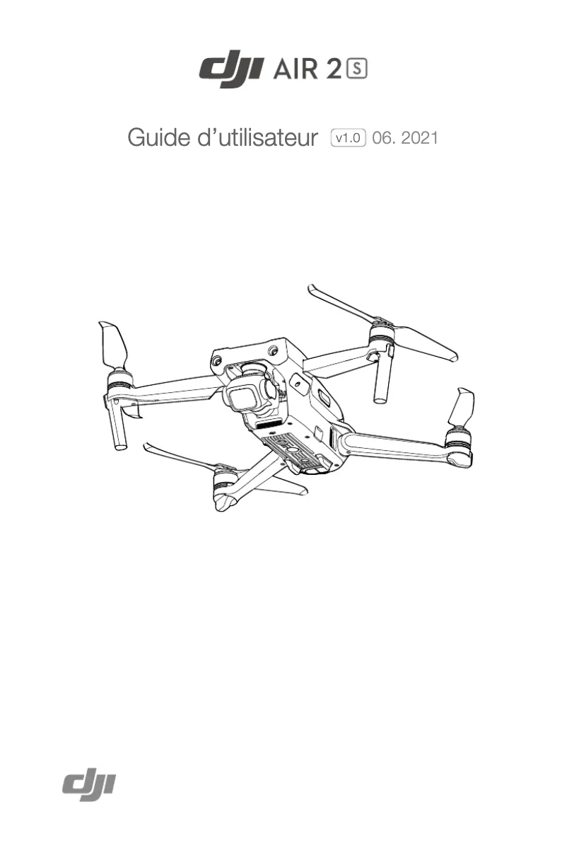Imagen de la primera página del manual del dispositivo Air 2S