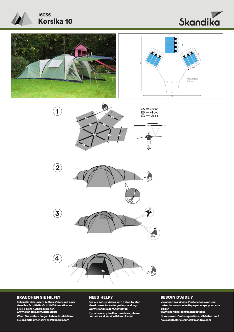 Imagen de la primera página del manual del dispositivo Korsika 10