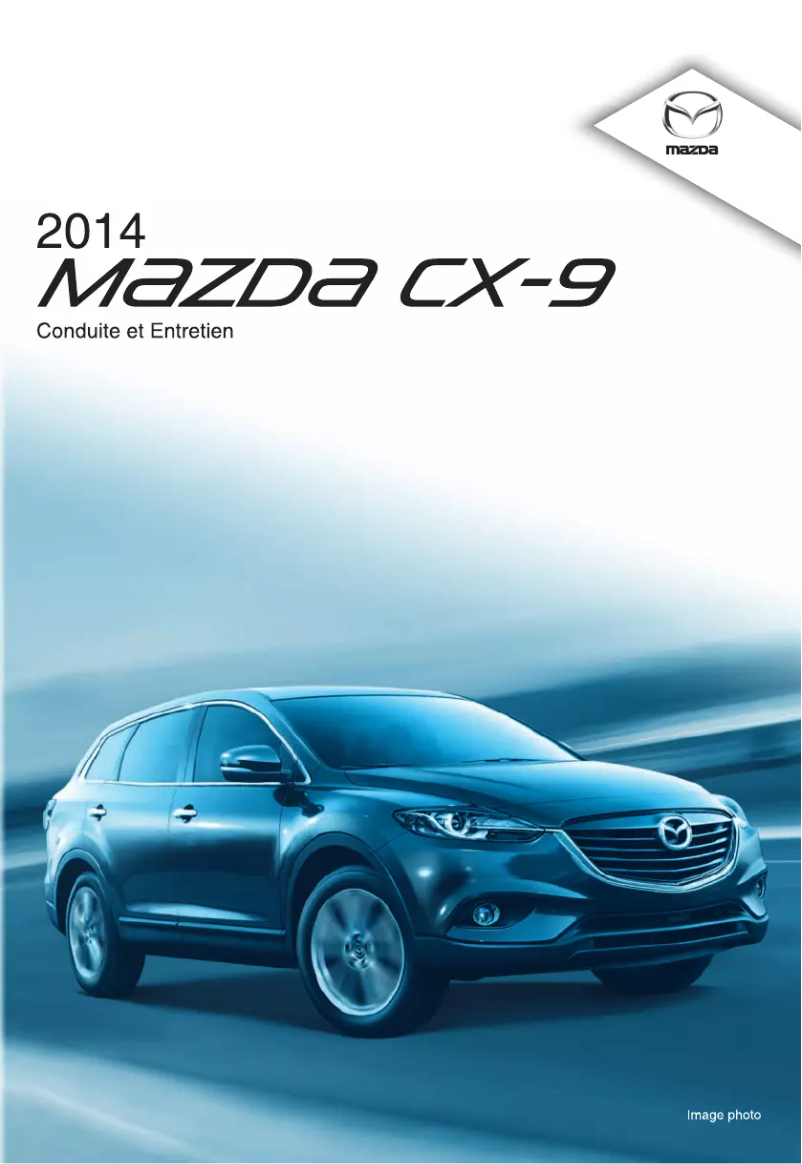 Página 1 del manual Manual de usuario Mazda CX-9 (2014)