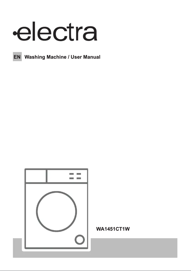 Imagen de la primera página del manual del dispositivo WA1451CT1W