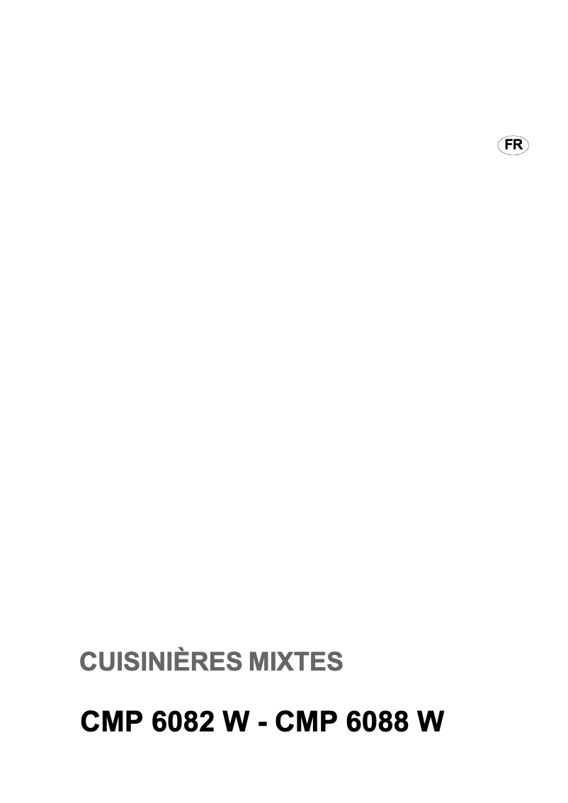 Imagen de la primera página del manual del dispositivo CMP6082W